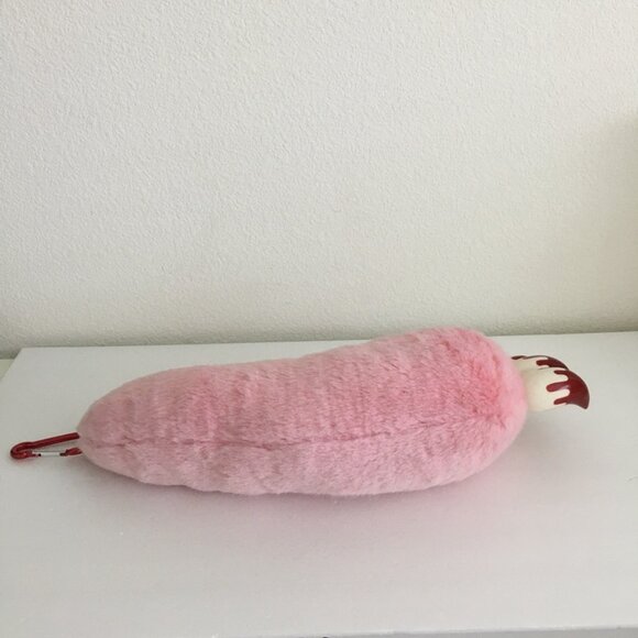 TAiTo Gloomy Bloody Bear Arm Soft Stuffed Toy Key Chain Pink - Picture 6 of 9